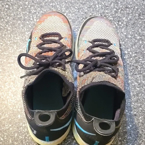 Mens Nike Zoom  KD 11 Multi Color FlyKnit Style Basketball Shoes Size 10 - Picture 5 of 16